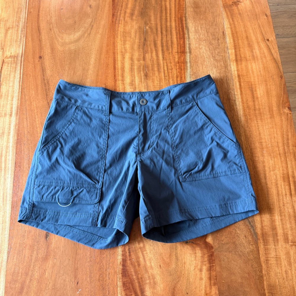 Columbia Women's Charcoal Gray Hiking Shorts Size 8 NWOT